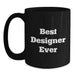 Designer Black Coffee Mugs Gifts from Men to Friends for Valentine's Unique Designer Ever - Main
