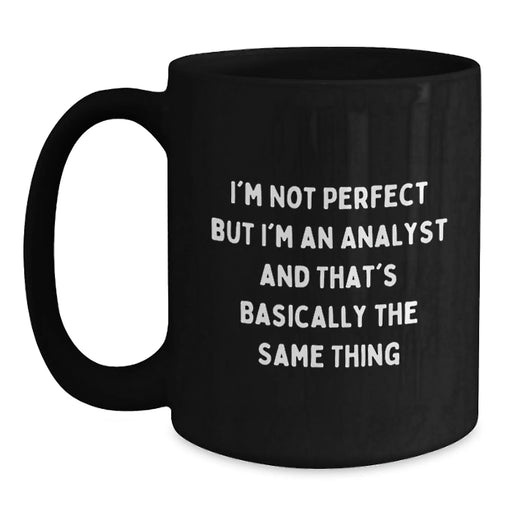 Funny Analyst Gifts for Men - Men Gifts from Friends - Christmas Unique Mugs for Analysts - Main