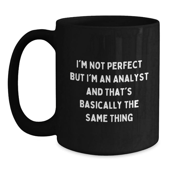 Funny Analyst Gifts for Men - Men Gifts from Friends - Christmas Unique Mugs for Analysts - Main