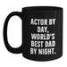 Actor's Coffee Break Funny Quote Gifts from Friends and Family for Birthday Unique Mugs - Main