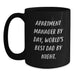 Gifts from Friends for Apartment Manager, World's Best Dad By Night, Funny Birthday Coffee Mug - Main
