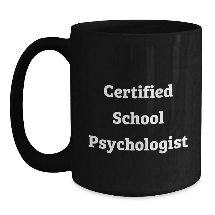 Funny 'Help Me, I'm a Certified School Psychologist' Christmas Unique Gifts from Men, Women, Friends, Coworkers to School Psychologist, Men, Women, Family - Main