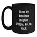 Funny American Longhair Cat Mugs Gifts from Friends for Christmas Unique - Main
