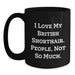 Funny British Shorthair Cat Gifts for Men from Friends, British Shorthair Cat Lover Coffee Mug, I Love My British Shorthair People Not So Much Christmas Unique Gifts - Main