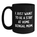 Bengal Cat Mom Funny Gifts from Mom to Daughter for Her Birthday Unique Black Coffee Mug - Main