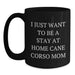 Cute Cane Corso Dog Mom Funny Gifts from Friends to Family Black Coffee Mugs for Birthday - Main