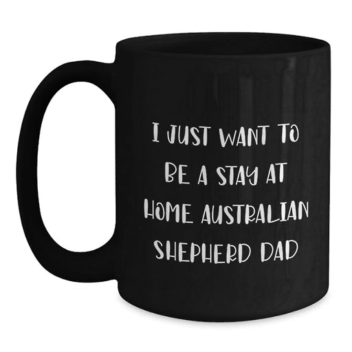 Funny Australian Shepherd Dog Christmas Unique Gifts from Men to Australian Shepherd Dog Dad - Main