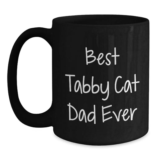 Funny Tabby Cat Dad Ever Gifts from Friends for Tabby Cat Lovers on Birthday Unique Gifts - Main