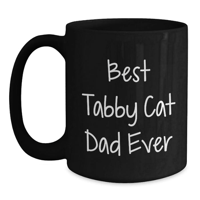 Funny Tabby Cat Dad Ever Gifts from Friends for Tabby Cat Lovers on Birthday Unique Gifts - Main