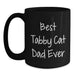 Funny Tabby Cat Dad Ever Gifts from Friends for Tabby Cat Lovers on Birthday Unique Gifts - Main