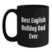 Funny English Bulldog Dad Gifts from Men to English Bulldog Lover for Birthday Unique Mugs - Main