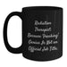 Funny Radiation Therapist Black Coffee Mugs Gifts from Men to Coworkers Radiation Therapist Christmas Unique Gifts - Main