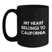 California Love Funny Quote Gifts from Friends for Women Birthday Unique Coffee Mug - Main
