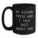Funny Bichon Frise Dog Gifts for Men Friends from Women Unique Christmas Unique Gifts - Main