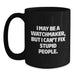 Funny Watchmaker Gifts from Friends for Men, Unique Black Coffee Mug, Christmas Unique Gifts - Main