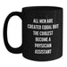 Funny Quote Mugs for Physician Assistants, Gifts from Friends to Physician Assistant Men, Black Coffee Mugs, Inspirational Gifts for Christmas - Main