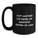 Funny Sister-in-law Gifts for Christmas - Black Coffee Mug - 'Just Another Day Being An Awesome Sister-in-law' Quote, Gifts from Family, for Sister-in-law, Unique Christmas Unique Gifts - Main