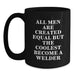 Welder Gifts Funny Quote Black Coffee Mug 11oz or 15oz Microwave Dishwasher Safe from Friends for Graduation - Main