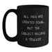 Funny Trucker Gifts for Him - 'All Men Are Created Equal But The Coolest Become A Trucker' Christmas Unique Mugs from Men to Trucker Friends - Main
