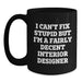 Funny Interior Designer Gifts, Unique Valentine's Unique Black Coffee Mugs for Interior Designers, Gift from Friends - Main