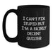 Funny Quilter Gifts for Men Women Friends Family Christmas Unique Quilter Coffee Mugs Gifts from Friends - Main