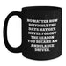 Funny Ambulance Driver Gifts from Men to Ambulance Driver, Black Coffee Mug for Ambulance Driver's Mother's Day Unique Gifts - Main
