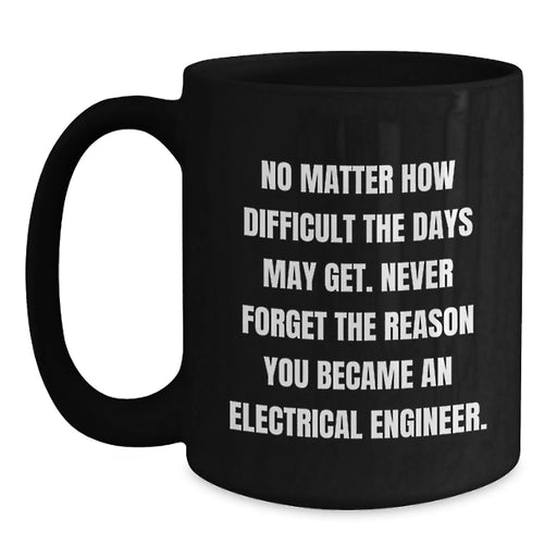 Electrical Engineer Funny Mugs, Valentine's Unique Gifts for Electrical Engineers, Men, Women, Friends from Coworkers, Family - Main