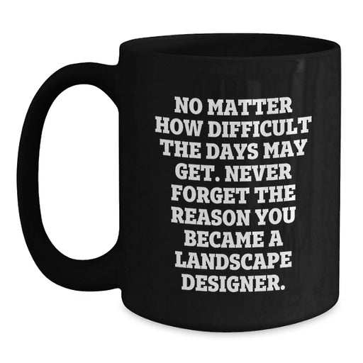 Funny Landscape Designer Gifts for Friends - Christmas Unique Mugs for Landscape Designers from Coworkers - Main