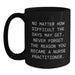 Funny Nurse Practitioner Gifts from Men to Women - Black Coffee Mug for Mom on Mother's Day - Never Forget Why You Became a Nurse - Main