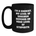 Gifts for Chemists, Funny 'I'm A Chemist' Black Coffee Mugs, Valentine's Unique Gifts from Friends - Main