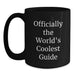 Cool Guide Lover Black Coffee Mug Funny Birthday Unique Gift Gifts from Family to Guide Enthusiast - Main