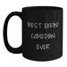 Funny Comedian Gifts from Friends, Best Effin' Comedian Ever Quote Black Coffee Mug, Christmas Unique Gifts for Comedian Men - Main