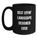 Funny Landscape Designer Coffee Mugs Best Effin' Quotes Gifts from Family to Landscape Designer Christmas Unique Gifts - Main
