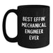 Funny Gifts from Friends for the Best Effin' Mechanical Engineer Ever - Black Coffee Mug for Dad on Father's Day - Main