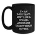 Funny Assistant Black Coffee Mugs Gifts from Men to Coworkers for Christmas Unique Ideas - Main