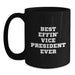 Funny Vice President Gifts for Men - Black Coffee Mug with Best Effin' Vice President Ever Quote - Birthday Unique Gifts from Friends - Main