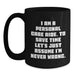 Funny Personal Care Aide Gifts from Family for Graduation Unique Gifts Black Coffee Mug with I Am A Personal Care Aide To Save Time Lets Just Assume Im Never Wrong Quote - Main