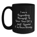 Funny Quote Respiratory Therapist Gifts for Men, Women Friends Family - Unique Black Coffee Mug for Mother's Day Unique Gifts from Family Friends - Main
