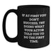 Funny Actor Quotes Black Coffee Mugs Gifts from Friends to Family Member on Mother's Day - Main