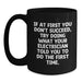 Electrician Humor Funny Quote Black Coffee Mugs Gifts from Friends for Electrician, Christmas Unique Gifts - Main