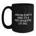 Funny Juggling Gifts for Juggling Enthusiasts Graduation Unique Gifts from Friends and Family Black Coffee Mug - Main