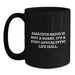 Funny Amateur Radio Gifts for Men - Birthday Unique Gifts from Friends to Amateur Radio Enthusiasts, Black Coffee Mug with Inspirational Quote about Amateur Radio Is Not A Hobby - Main