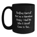 Gifts from Thrifters, Funny Thrifting Started Out As A Harmless Hobby. I Had No Idea It Would Come To This... Black Coffee Mug, Graduation Unique Gifts - Main
