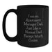 Funny Gift from Dad to Apartment Manager, Unique Graduation Unique Gifts, Black Coffee Mug for Apartment Manager Dad, 'I Am An Apartment Manager Dad. Just Like A Normal Dad Except Much Cooler.' - Main