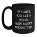 Fun Guide Gifts from Friends for Guide Lovers Black Coffee Mug, Funny Quote for Guide Enthusiasts, Christmas Unique Gifts for Guide - Main