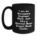 Gifts from Family to Aerospace Engineer Mom Graduation Unique Gifts, Funny Black Coffee Mug with I Am An Aerospace Engineer Mom Quote, 11oz 15oz Ceramic Mug - Main