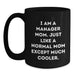 Funny Manager Gifts from Mom, Manager Mom Black Coffee Mug, Inspirational Graduation Unique Gifts for Manager - Main