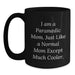 Rescue Worker Mom Gifts from Family for Graduation Unique Gifts - Black Coffee Mug with Funny Quote - Main