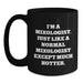 Mixologist Gifts Funny Quote Birthday Black Coffee Mug, Gifts from Friends to Mixologists, 11oz or 15oz Microwave Dishwasher Safe - Main