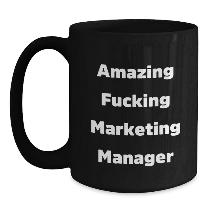 Funny Marketing Manager Gifts - Graduation Unique Gifts from Men to Marketing Manager Friends - Main